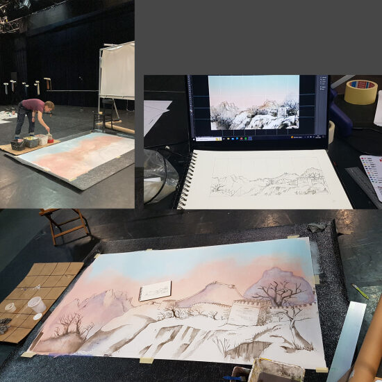 Ma Vie avec John Wayne - peinture